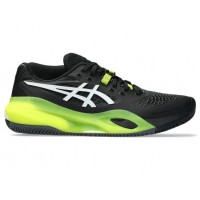 TÊNIS ASICS GEL RESOLUTION X CLAY - BLACK/WHITE
